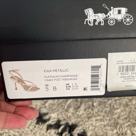 Coach Women's Silver and Gold Courts - Picture 7 of 7